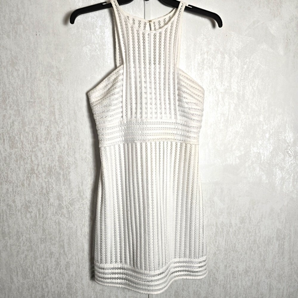 Lilly Pulitzer Women's Resort White Crochet Eyelet Lined Wedding Dress Sz M NWT